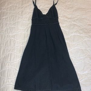 Black flowy dress